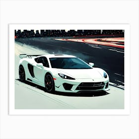 Mclaren 5 Art Print