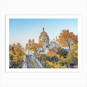 Beauty In Montmartre Art Print