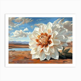 Oh Dahlia 10 Art Print