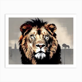 Lion king 13 Art Print