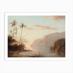 A Creek In St Thomas Virgin Islands, Camille Pisarro Art Print
