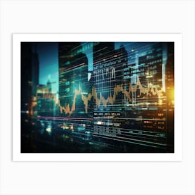 Cityscape Stock Videos & Royalty-Free Footage Art Print