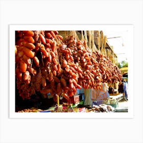 Date Market In Riyadh Art Print