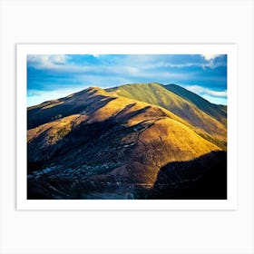 Ecuador Mountains Art Print