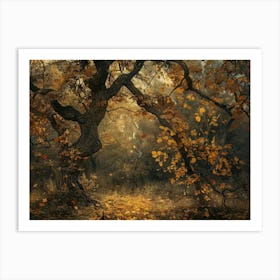 Autumn Forest 22 Art Print