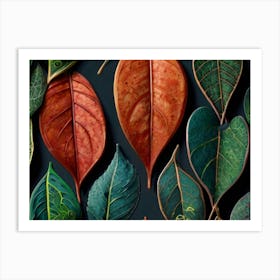 Autumn Leaves 3 Art Print