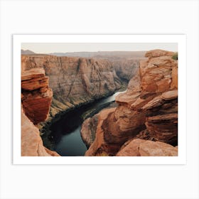 Horseshoe Bend River Art Print