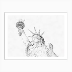 Statue Of Liberty 5 Art Print