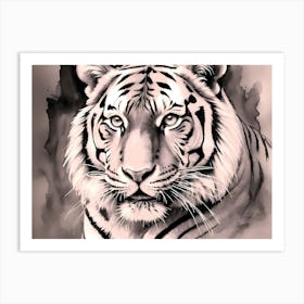 Wild Animal Illustration 3 Art Print