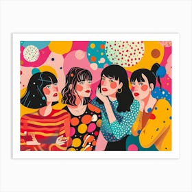 Girls Art Print