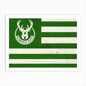 Milwaukee Bucks 2 Art Print