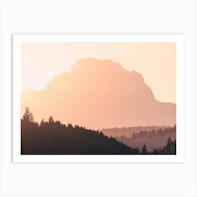 Mountain Sunset - Grand Teton National Park Art Print