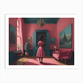 Pink Room Art Print