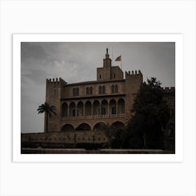 Castle of Mallorca Art Print