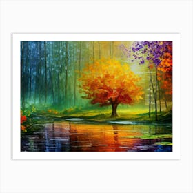 Autumn Forest 7 Art Print