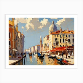 Venice Canal Art Print