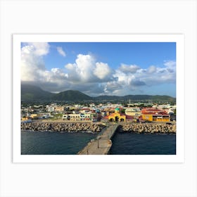 View of Saint Kitts - Horizontal Art Print