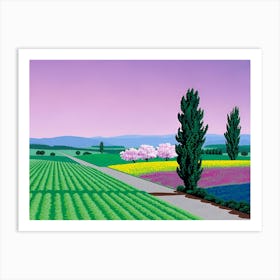 Hiroshi nagai - The Heavenly Landscapes Art Print