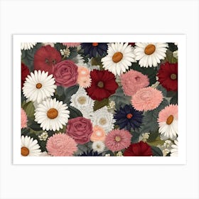 Floral Pattern Art Print