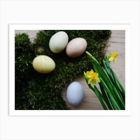 Easter Eggs 325 Art Print