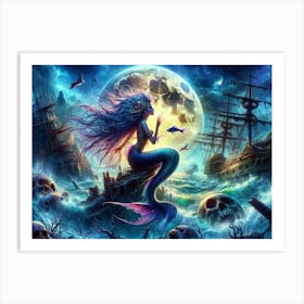 Mermaid 1 Art Print