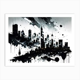 Cityscape 50 Art Print