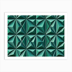 Abstract Geometric Pattern 5 Art Print