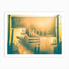 Fabulous Motel Art Print