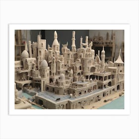 Sand Castle Art Print