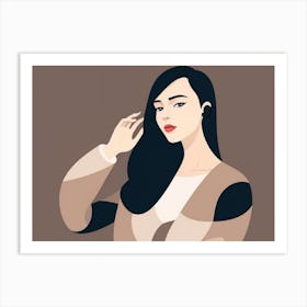 Portrait Of A Woman 1 Art Print