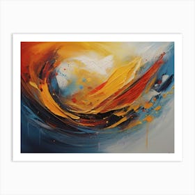 Abstract Painting 566 Art Print