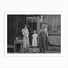 Untitled Photo, Possibly Related To Family Of Henry Mcpeak, Near Black River Falls, Wisconsin By Russell Lee Art Print
