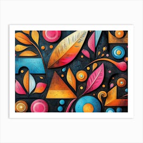 Abstract Painting 39 Art Print