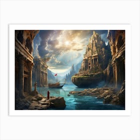 City Under The Sea Art Print