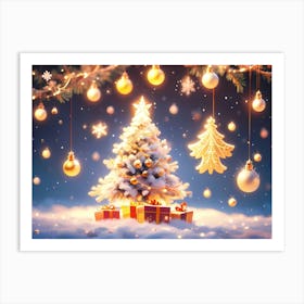 Christmas Tree 1 Art Print