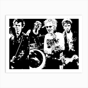 The Sex Pistols Musical Band Art Print