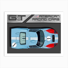 Ford Gt40 No. 1 Art Print