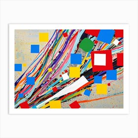 Abstract Painting 332 Art Print