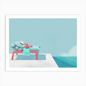 Lounge Chair Art Print