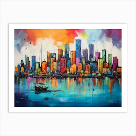 Cityscape 3 Art Print