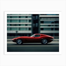 Elegance On Asphalt Art Print