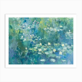 Water Lilies 34 Art Print