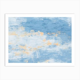 Abstract Of Clouds Art Print