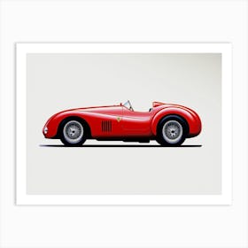 Ferrari 125s Car Style Art Print