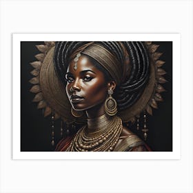 African Woman 2 Art Print