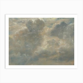 'Clouds Over The Sea' Art Print