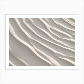 Sand Dunes Art Print