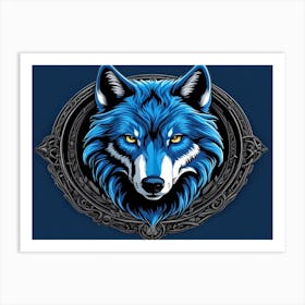 Tee Wolf 2 Art Print