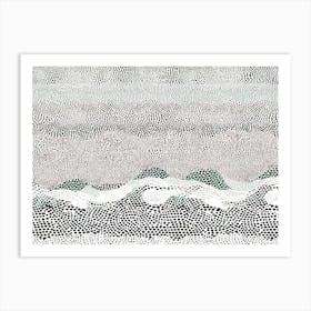 Waves'' 1 Art Print