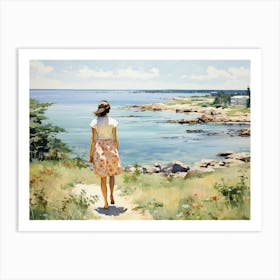 Nostalgic Summers - expressionism 2 Art Print